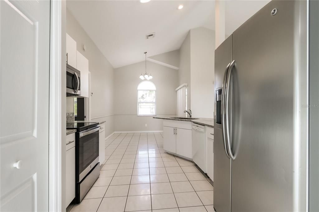 Interior, Kitchen, Pendant Lights, Recessed Lighting