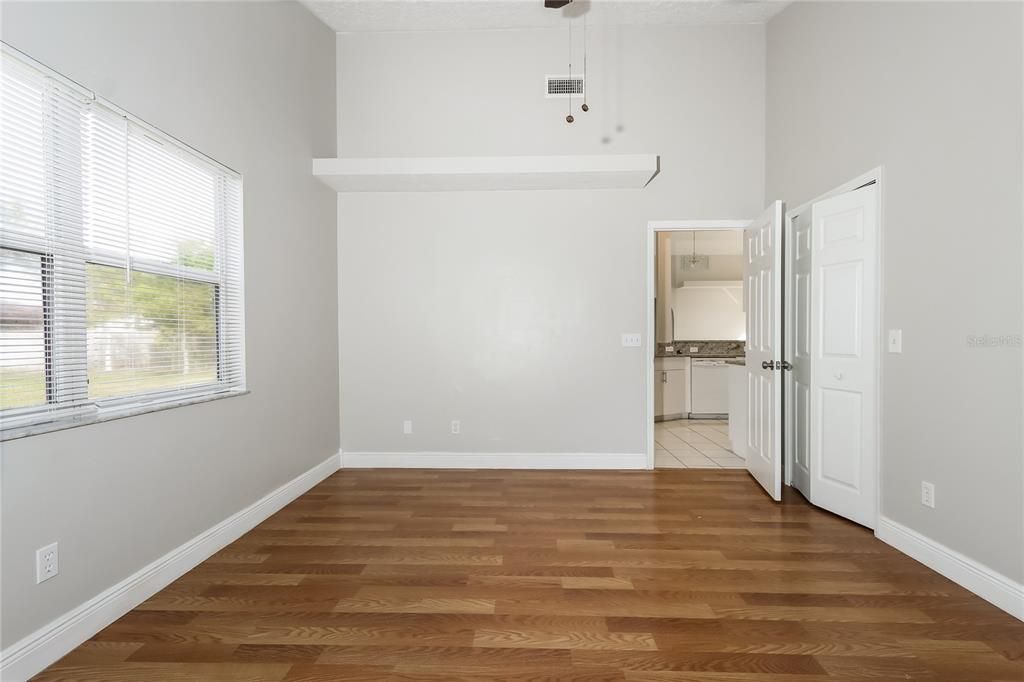 Empty room, Interior, Wood Texture Flooring