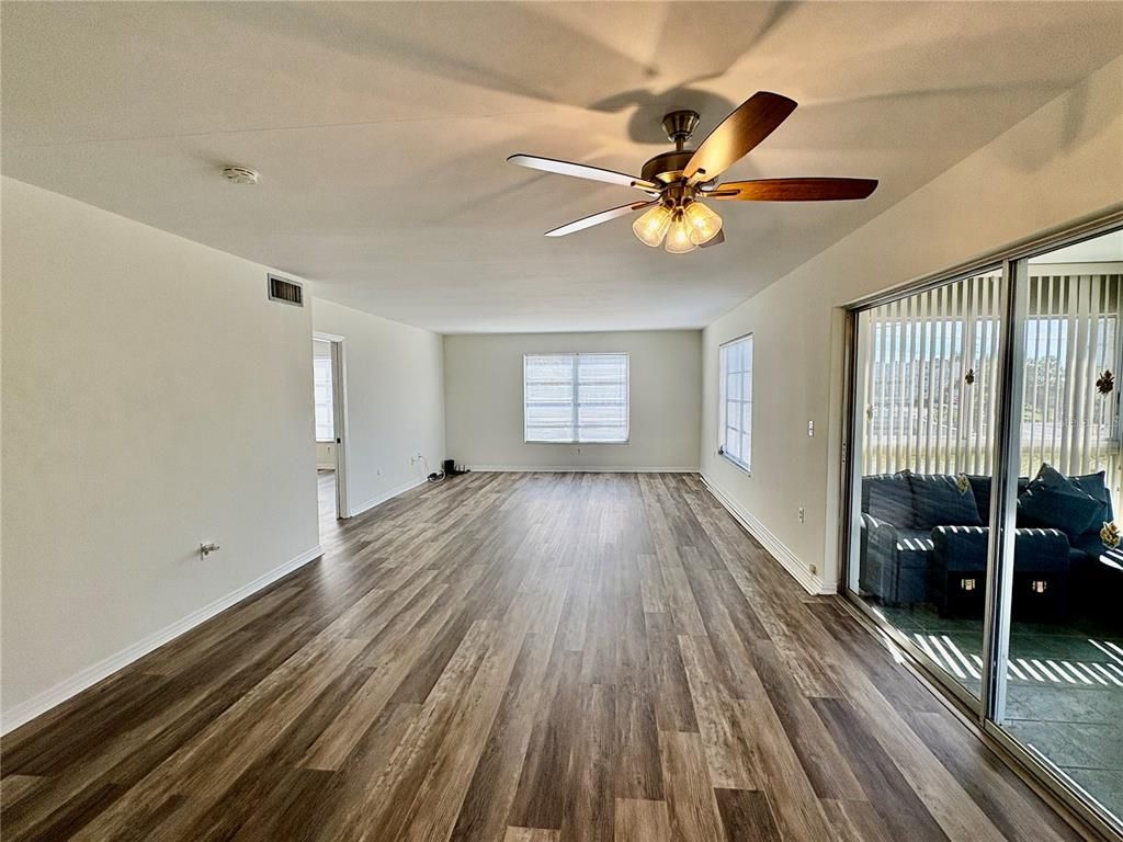 Empty room, Interior, Wood Texture Flooring