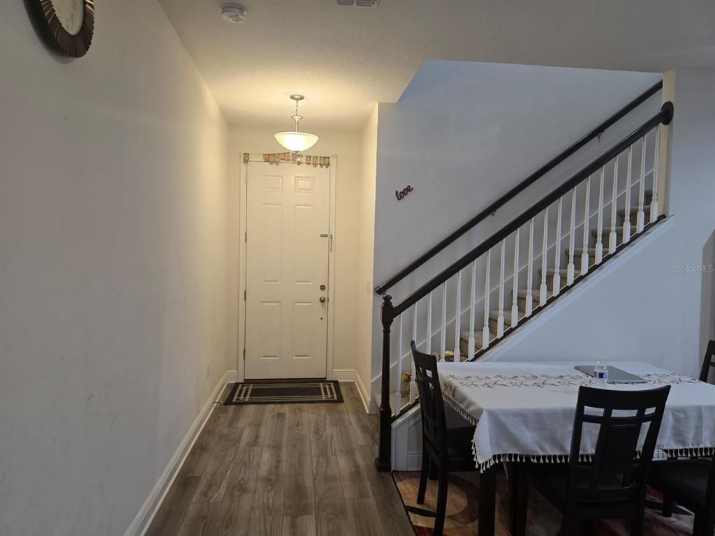 Dining room, Interior, Wood Texture Flooring