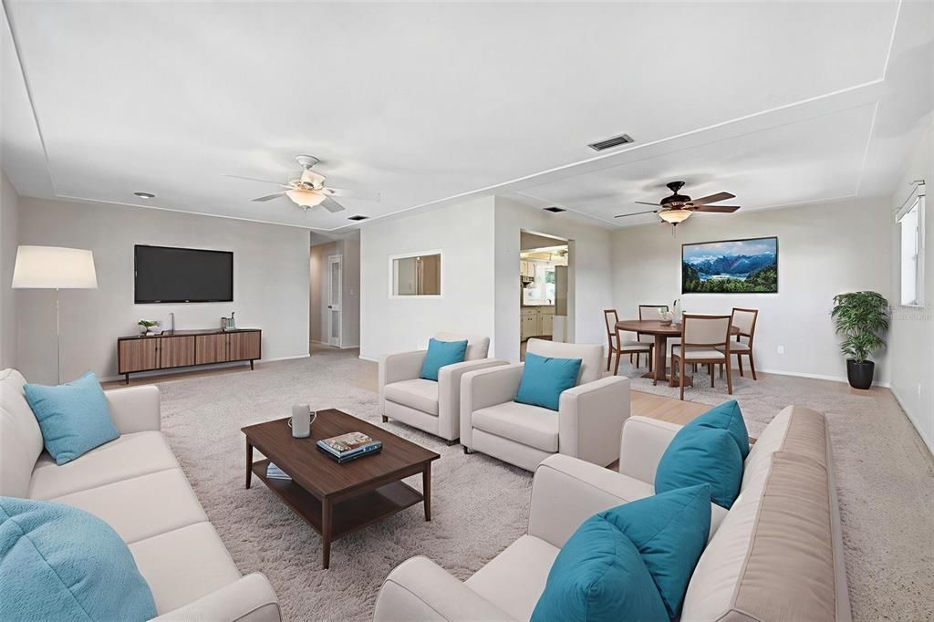 Dining room, Interior, Living room