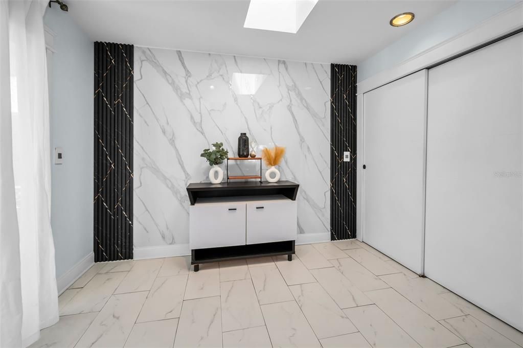 Interior, Marble, Marble Walls, Recessed Lighting