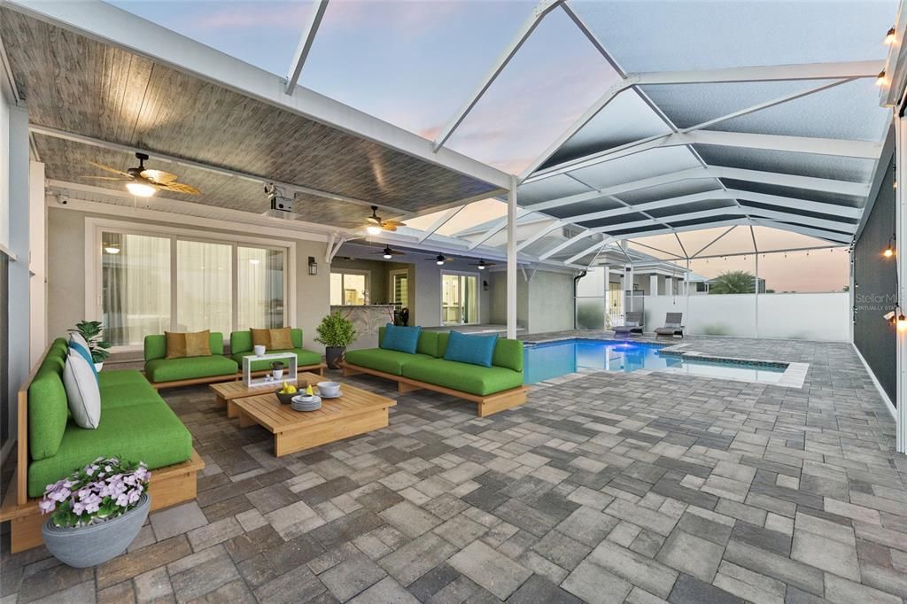 Glass Ceilings, Interior, Pool, Sun Room