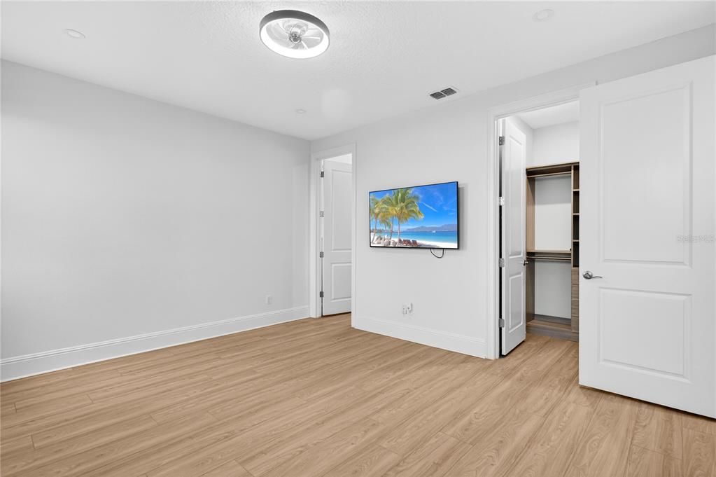 Empty room, Interior, Wood Texture Flooring