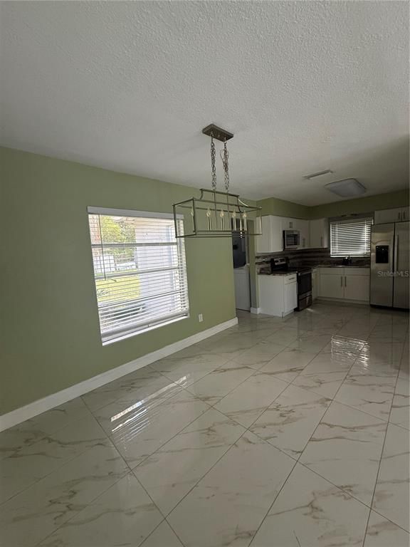 Chandelier, Interior, Kitchen, Marble
