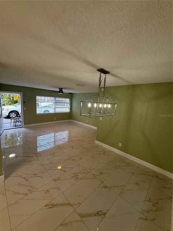 Chandelier, Empty room, Interior, Marble, Pendant Lights