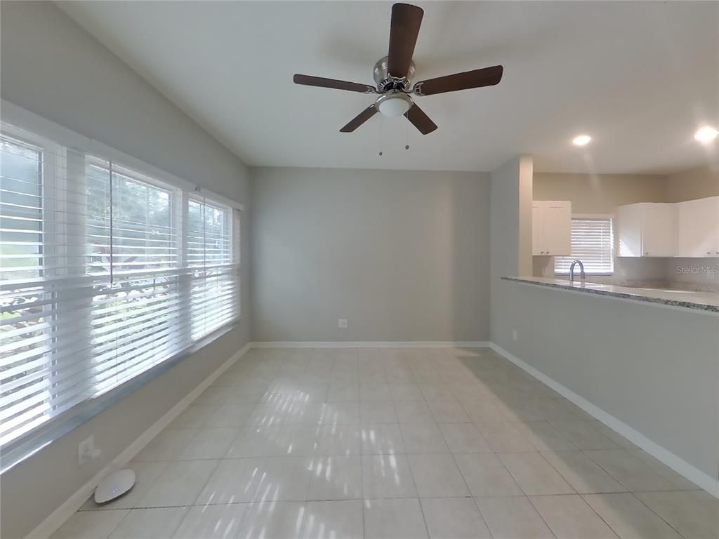 Empty room, Interior, Kitchen, Recessed Lighting