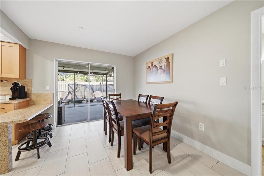 Dining room, Interior