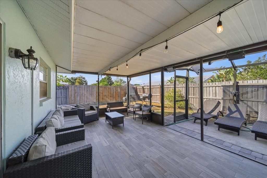 Exterior, Wood Texture Flooring