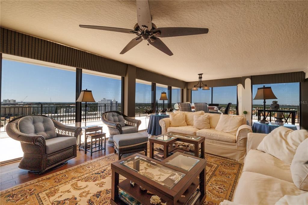 Dining room, Interior, Living room, Pendant Lights, Wood Texture Flooring