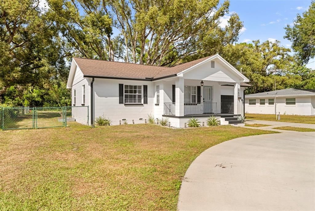Backyard, Detached Garage, Exterior