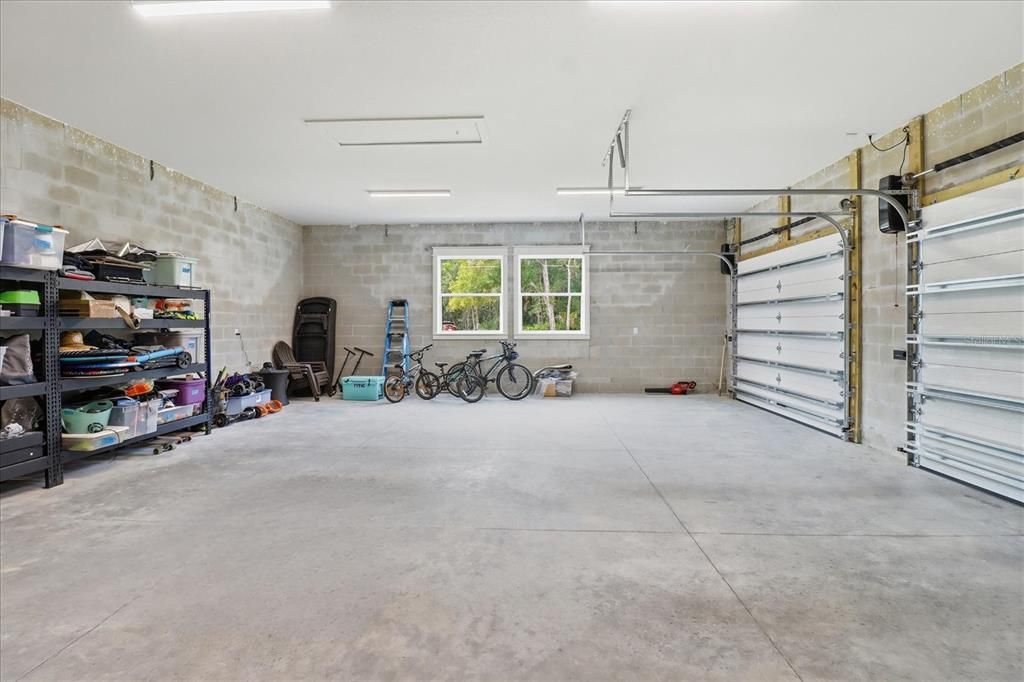 Garage, Interior, Stone Walls