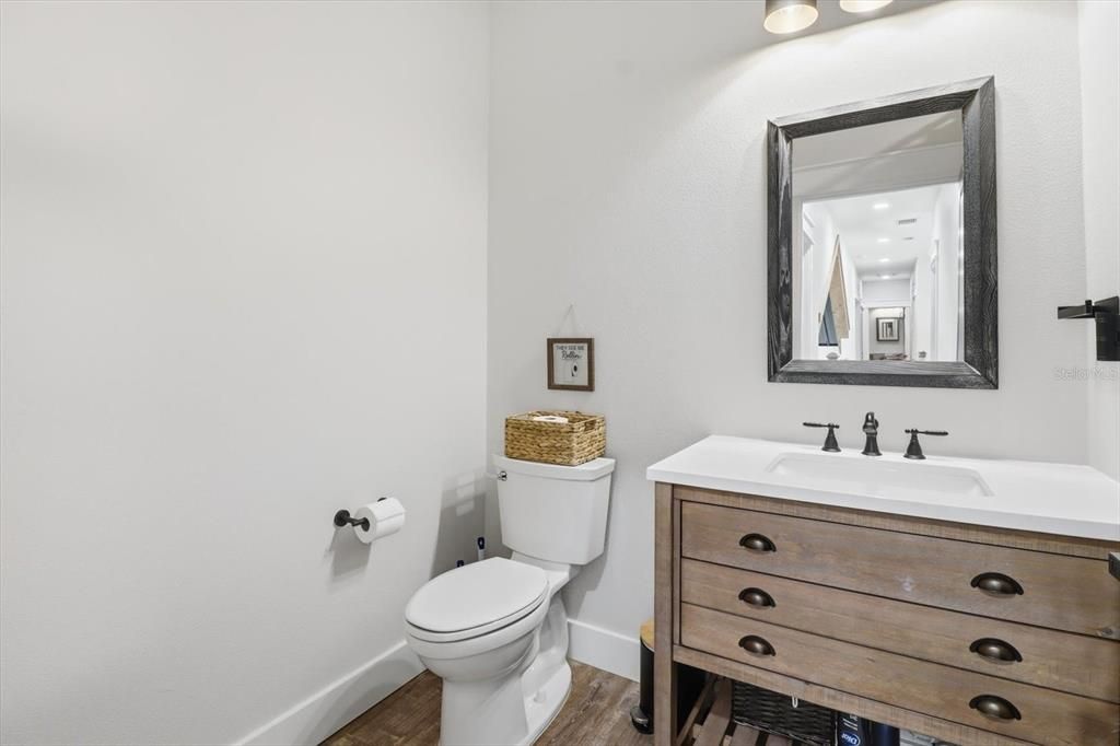 Bathroom, Interior, Wood Texture Flooring