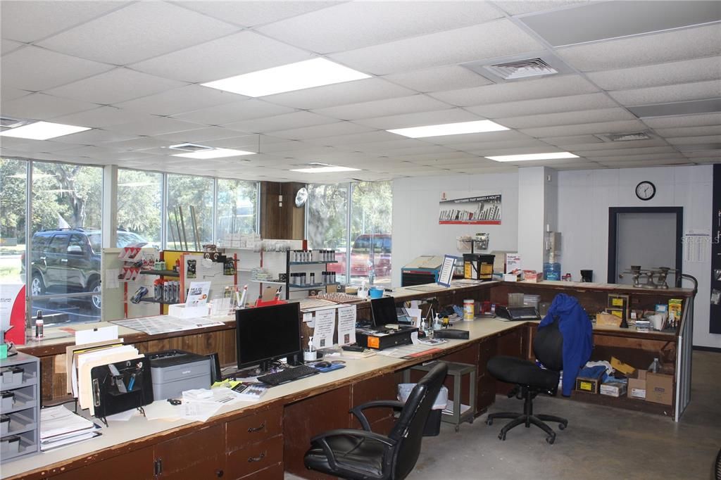 Home Office, Interior, Recessed Lighting