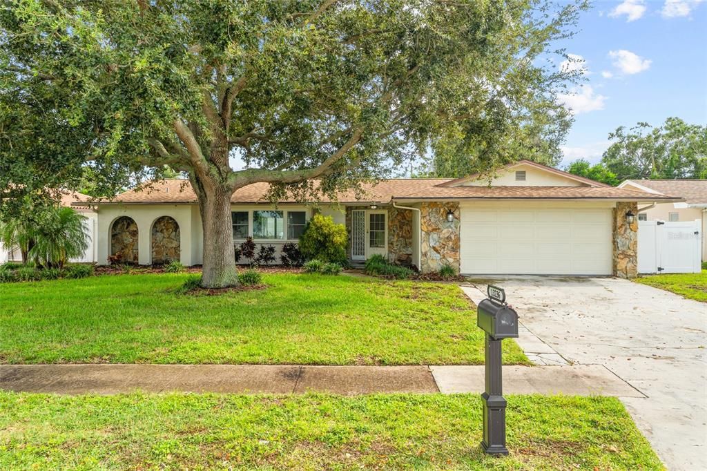 Attached, Backyard, Exterior, Facade, Ranch