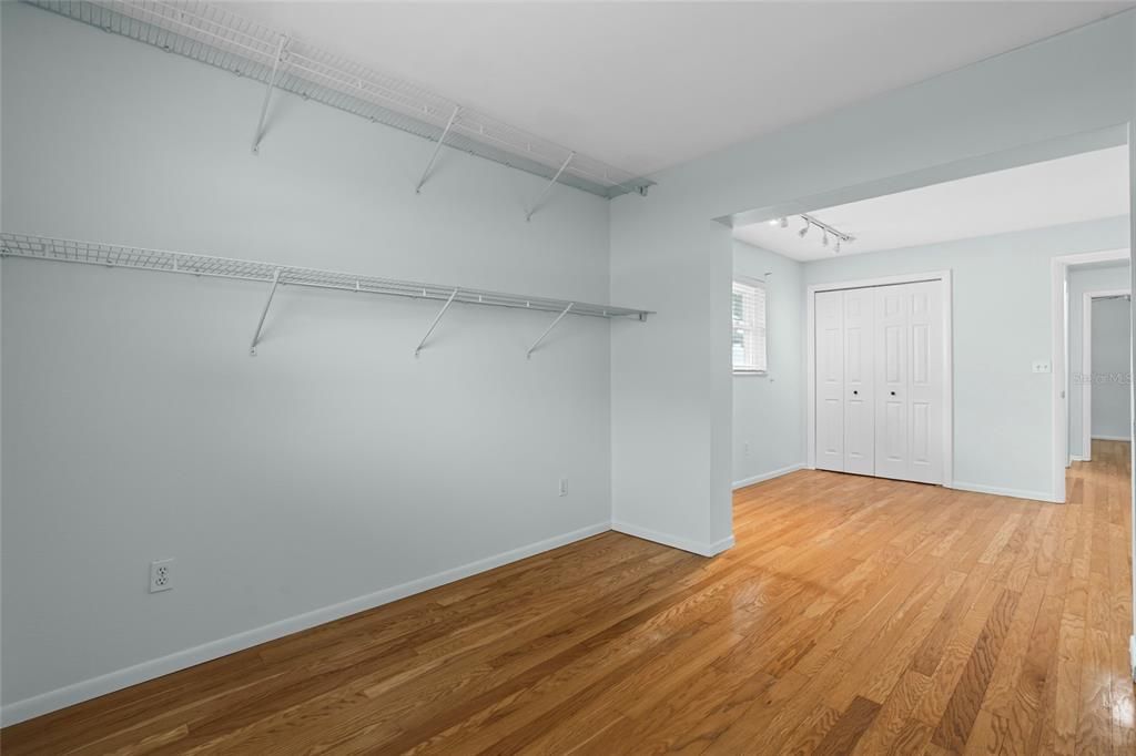 Interior, Walk-in Closets, Wood Texture Flooring