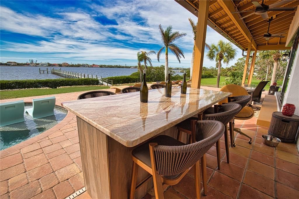 Exterior, Outdoor Kitchen, Pool, Water