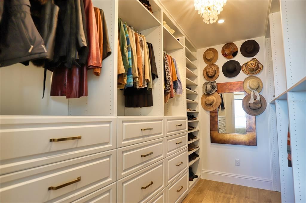 Interior, Recessed Lighting, Walk-in Closets, Wood Texture Flooring