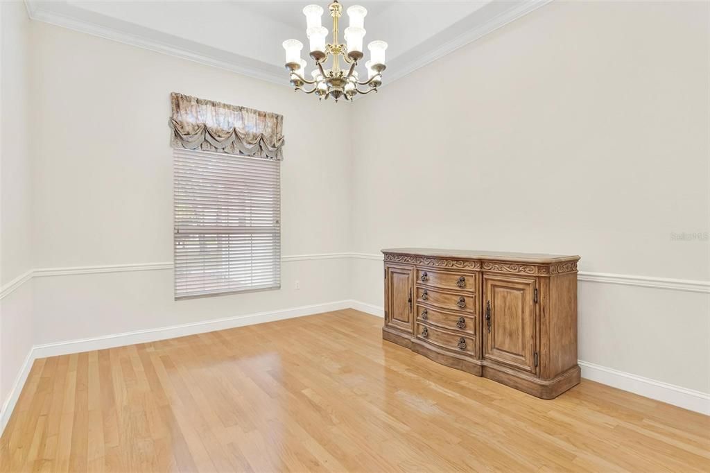 Chandelier, Interior, Wood Texture Flooring