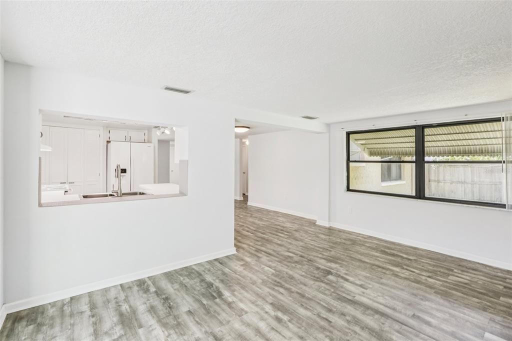Empty room, Interior, Wood Texture Flooring