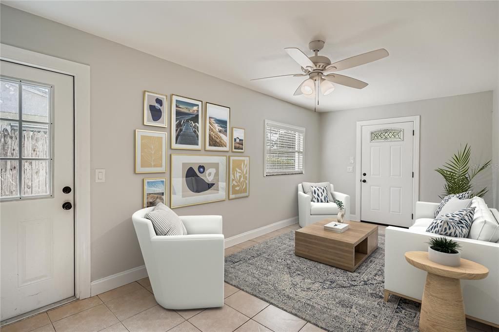 Interior, Living room