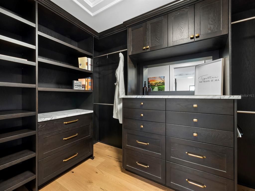 Interior, Walk-in Closets, Wood Texture Flooring