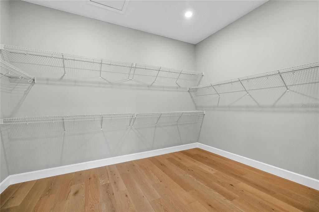 Interior, Recessed Lighting, Walk-in Closets, Wood Texture Flooring