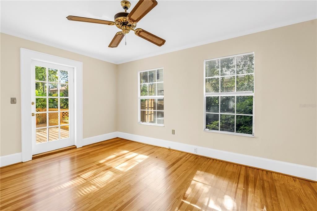 Empty room, Interior, Wood Texture Flooring
