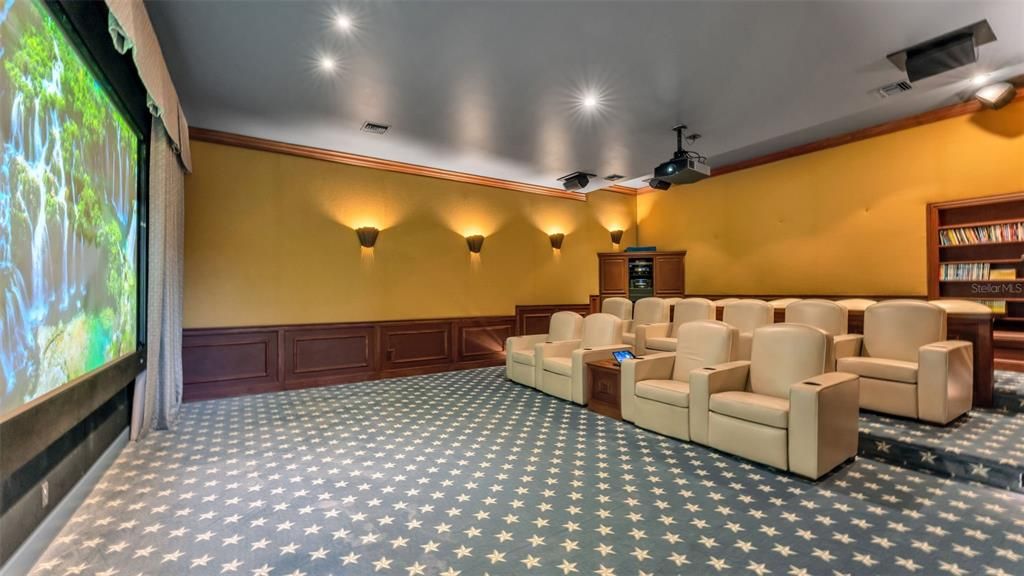 Home Theatre Room, Interior, Projection Screen, Theatre Room