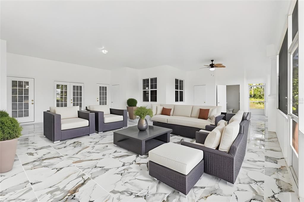 Interior, Living room, Marble