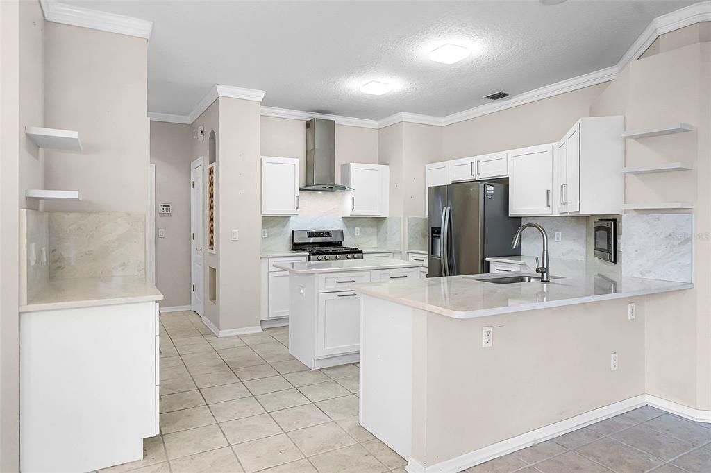Interior, Kitchen, Stainless Steel Appliances