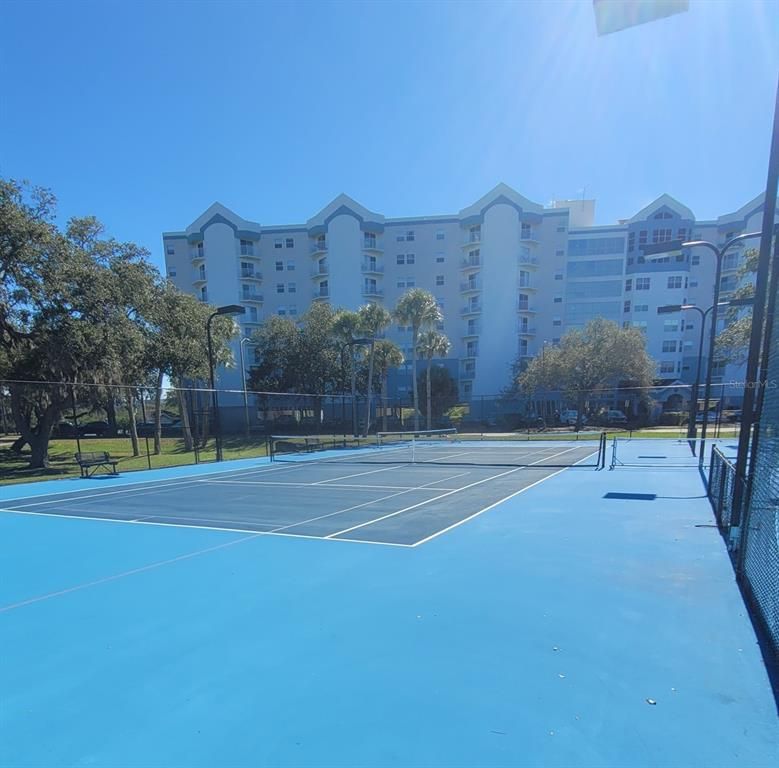 Exterior, Tennis Courts