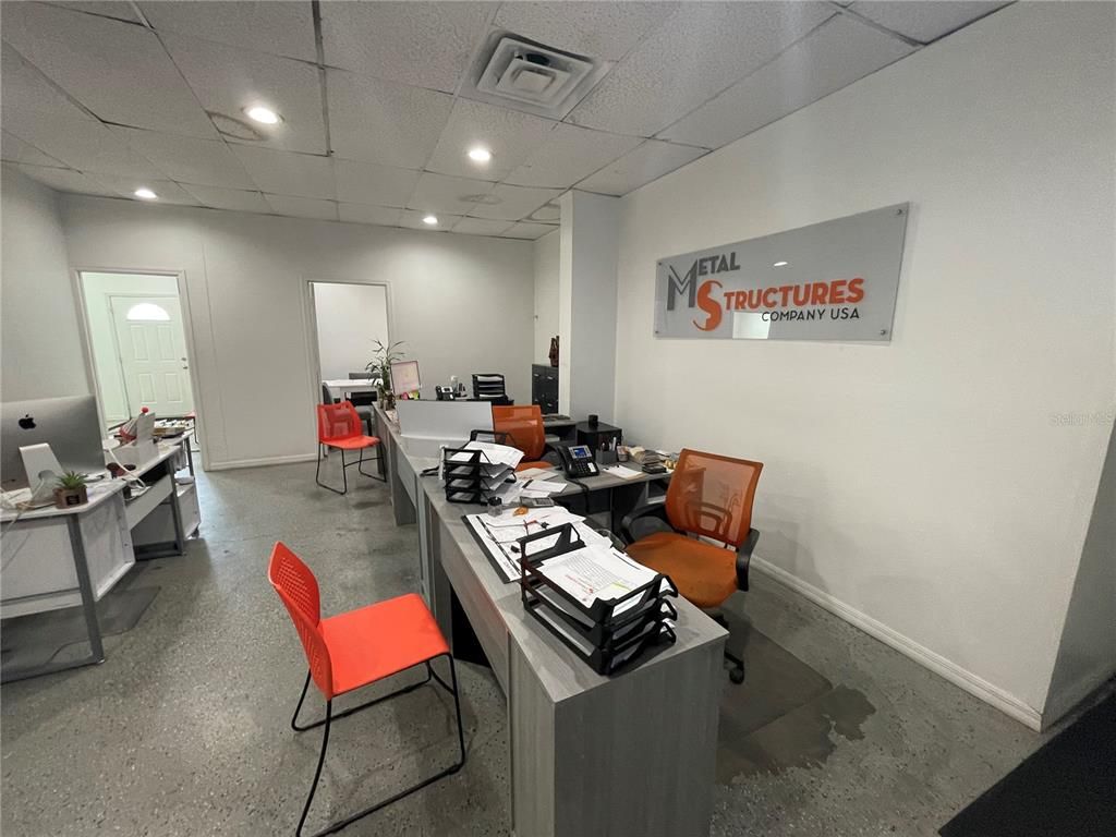 Home Office, Interior, Recessed Lighting