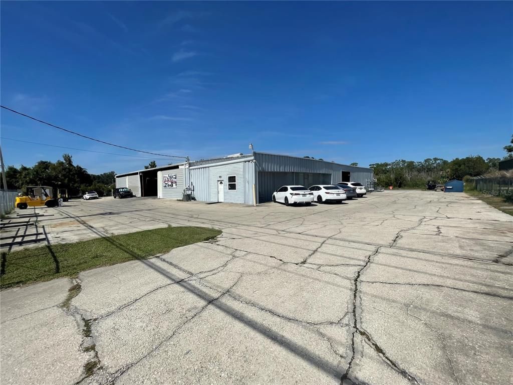 Backyard, Detached Garage, Exterior