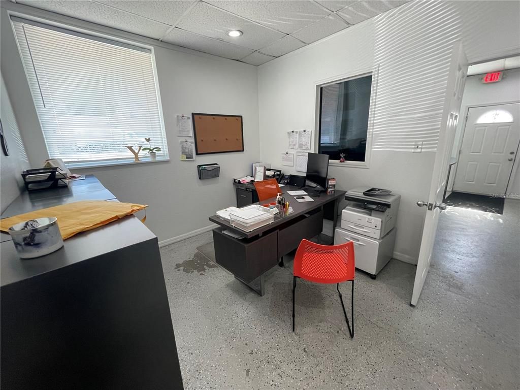 Home Office, Interior, Recessed Lighting