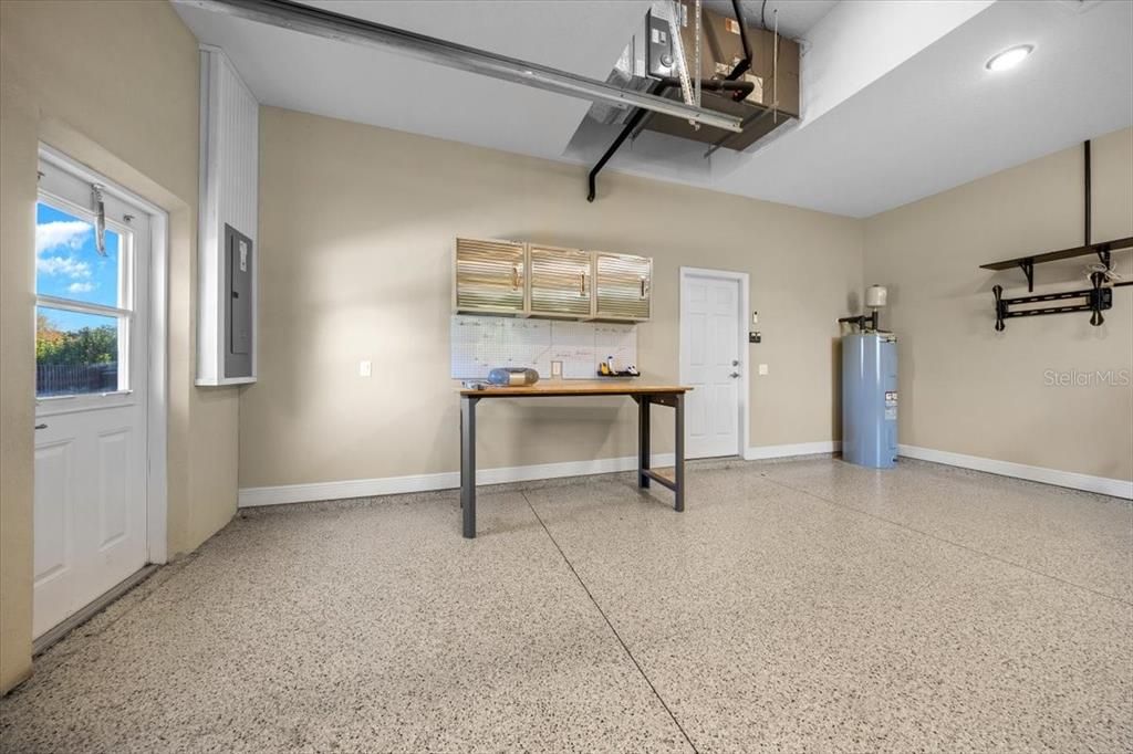 Garage, Interior, Recessed Lighting