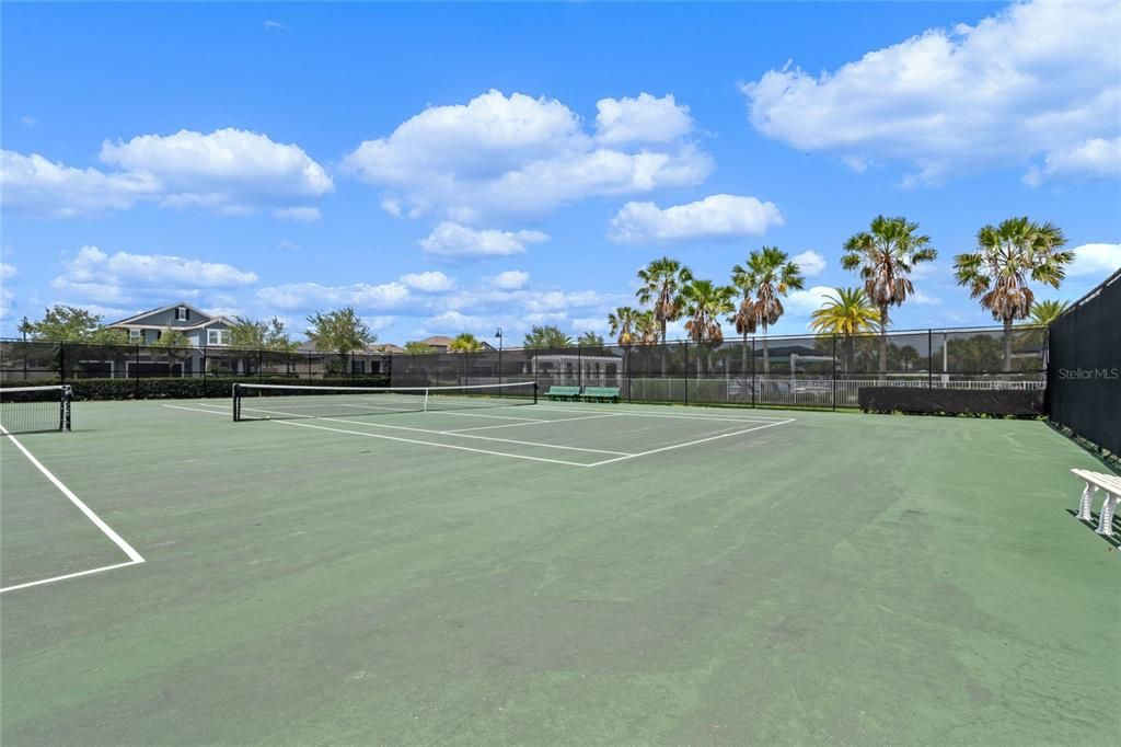 Exterior, Tennis Courts