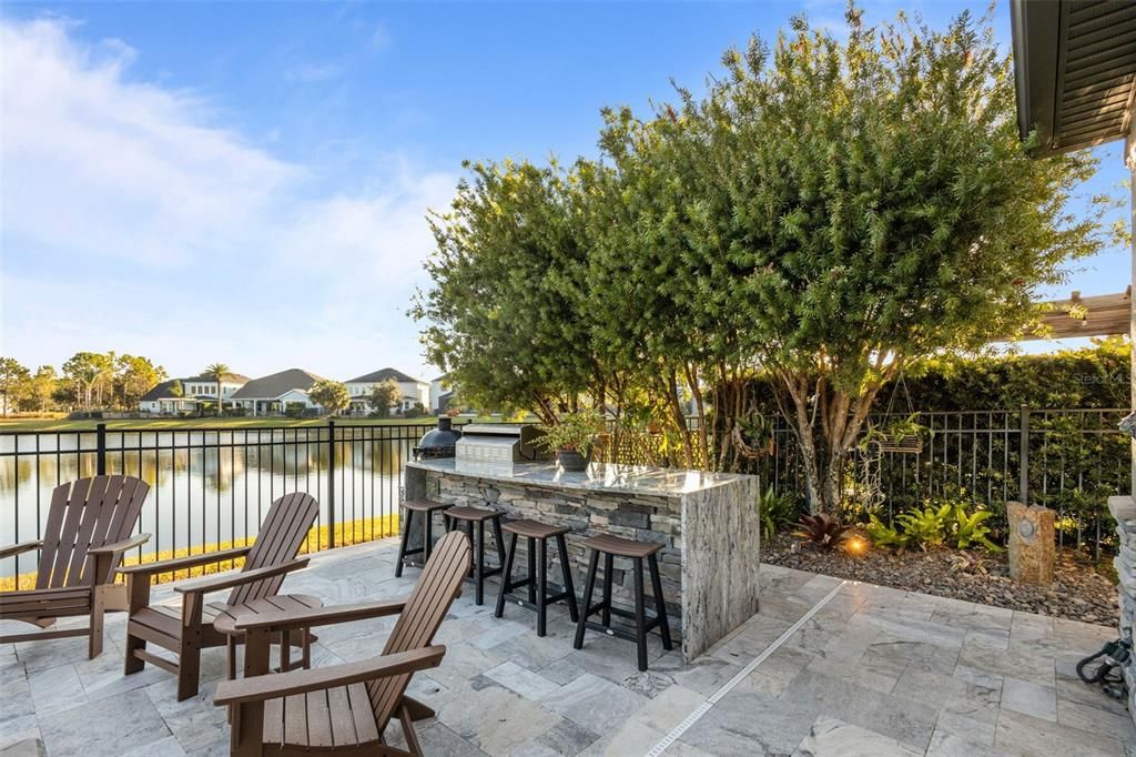 Exterior, Outdoor Kitchen, Water