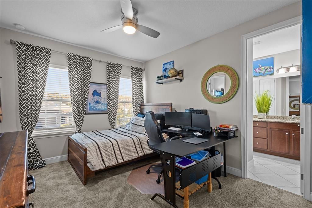 Bedroom, Home Office, Interior