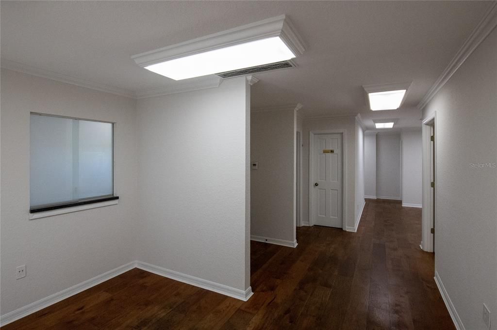Empty room, Interior, Wood Texture Flooring
