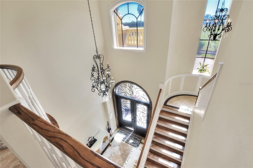Chandelier, Interior