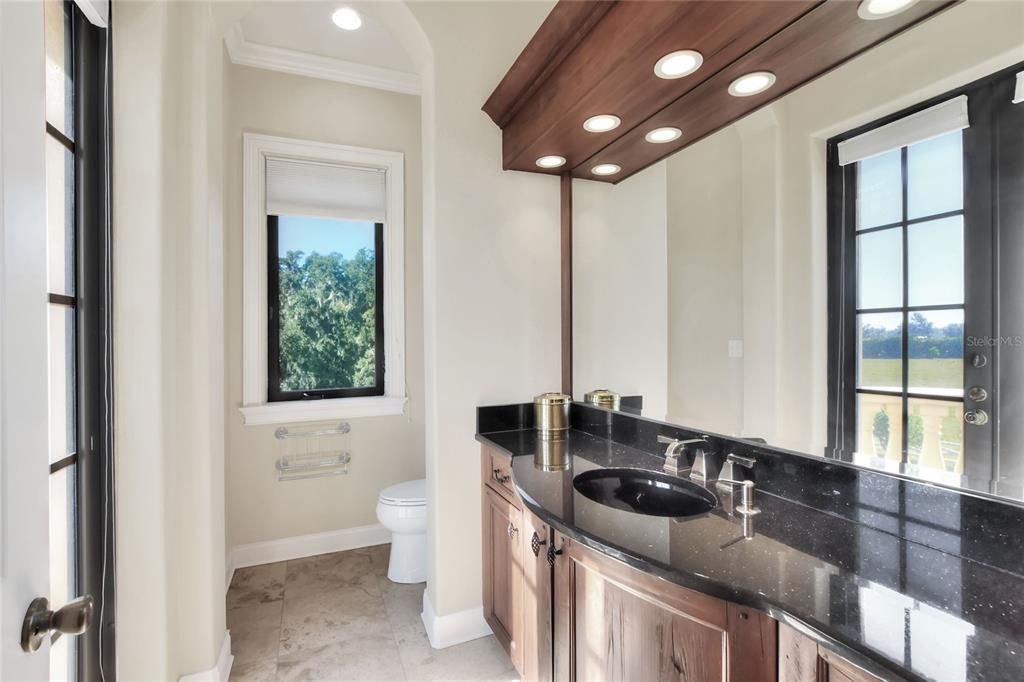 Bathroom, Interior, Recessed Lighting