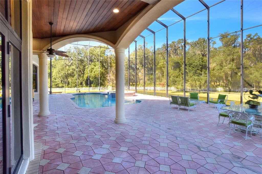 Glass Ceilings, Interior, Pool, Recessed Lighting, Sun Room