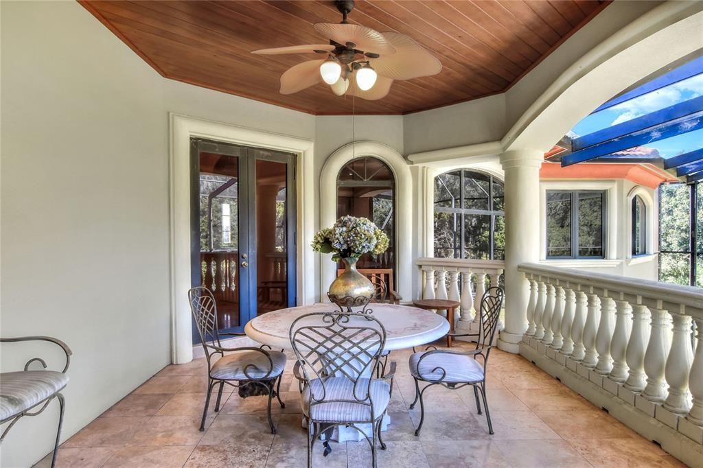 Dining room, Interior, Wooden Ceilings