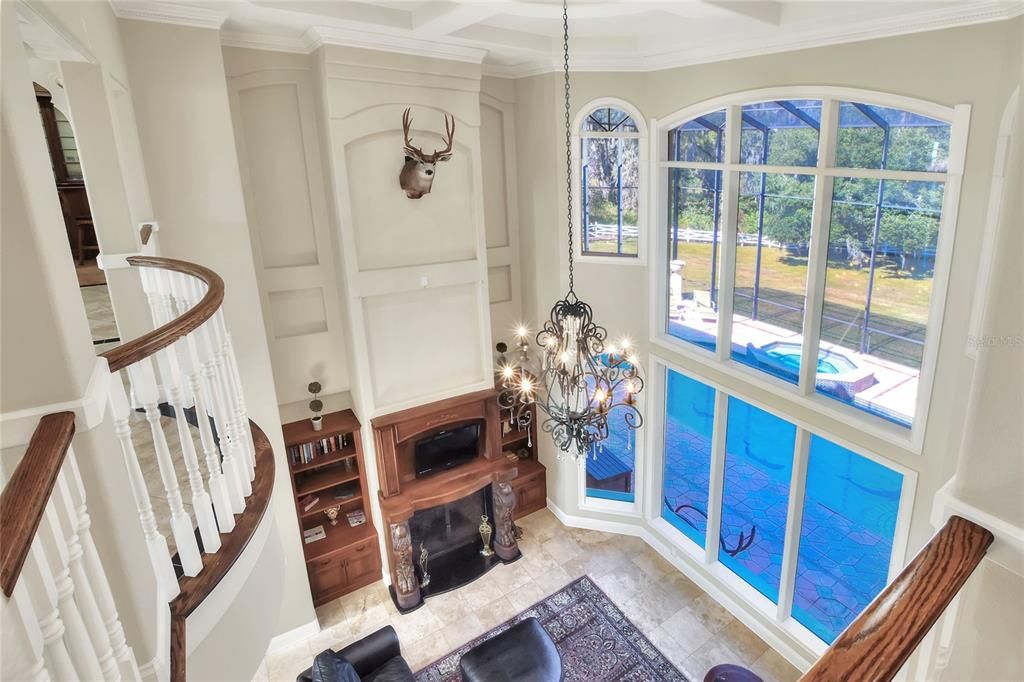 Chandelier, Interior