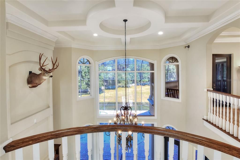 Chandelier, Interior, Recessed Lighting