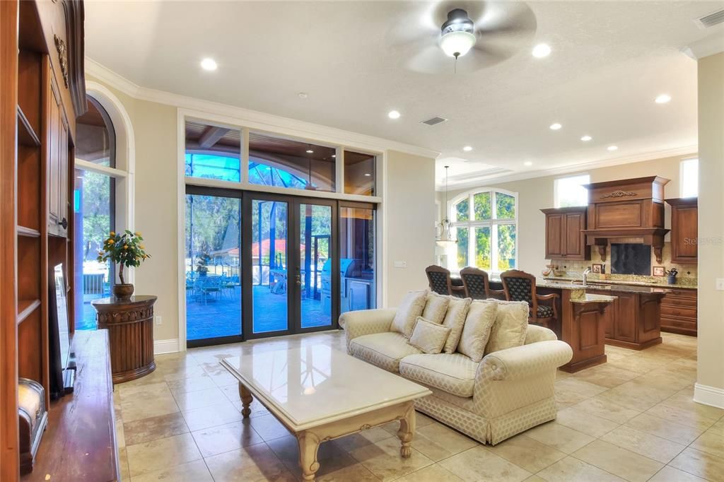 Dining room, Interior, Kitchen, Living room, Pendant Lights, Recessed Lighting