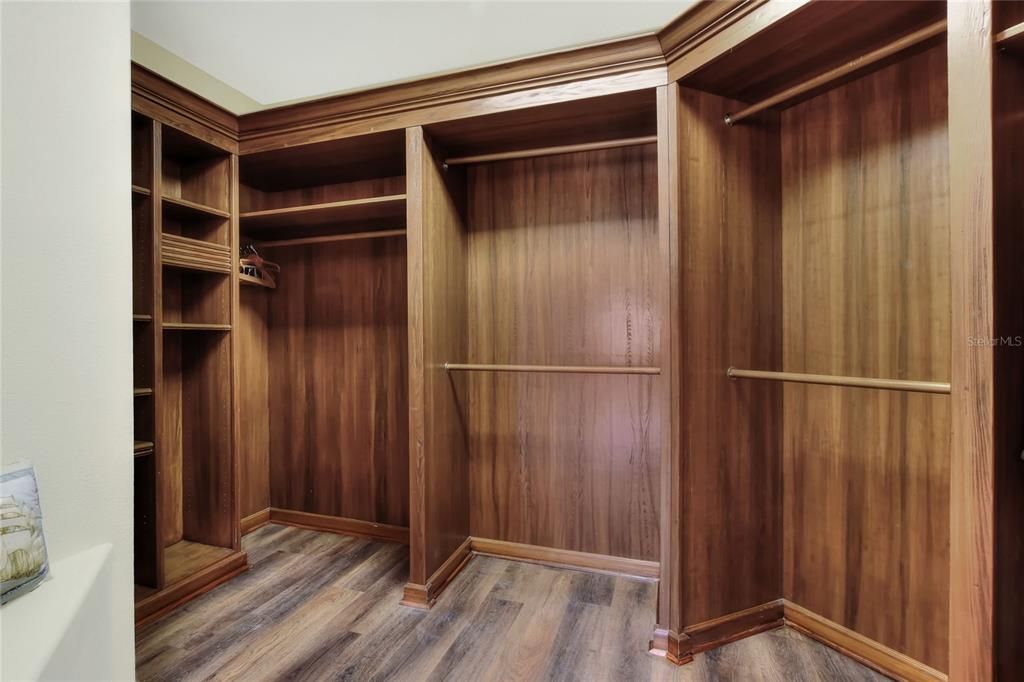 Interior, Walk-in Closets, Wood Texture Flooring
