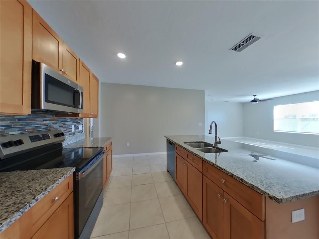 Interior, Kitchen, Recessed Lighting