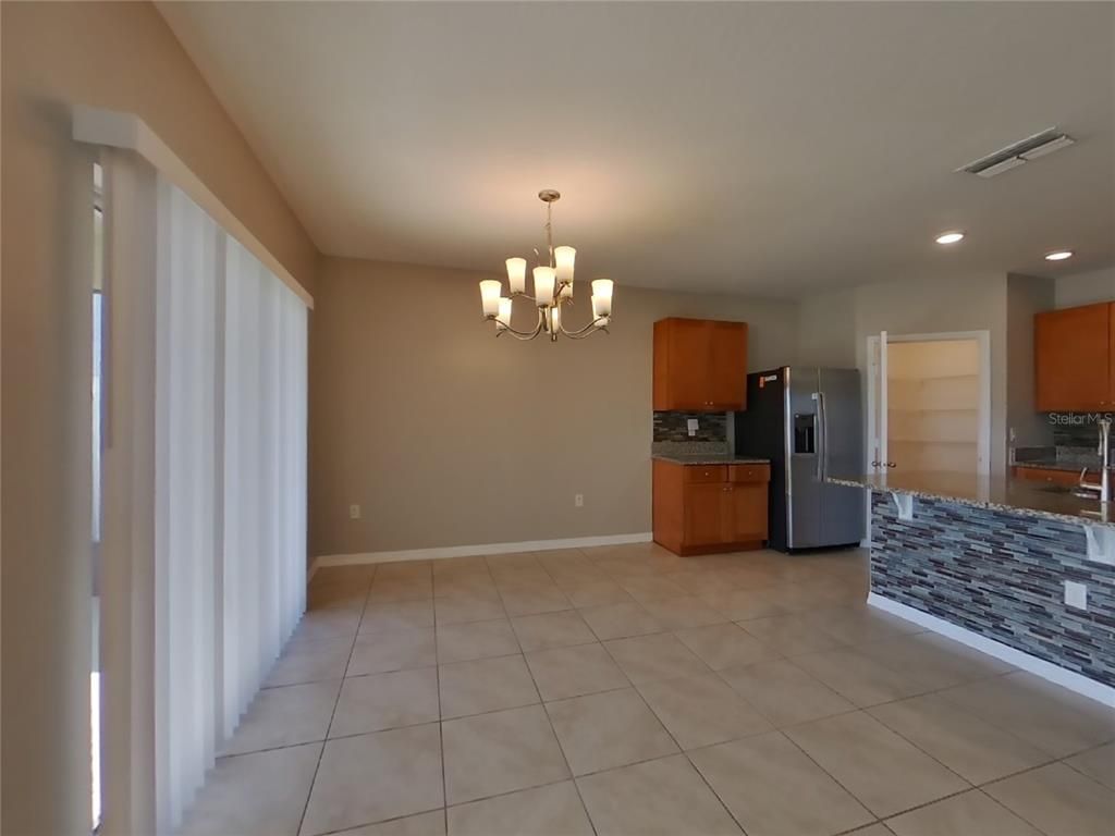 Chandelier, Interior, Kitchen, Recessed Lighting